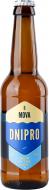 Пиво светлое MOVA Dnipro City Beer 0,33 л Пиво светлое MOVA Dnipro City Beer 0,33 л