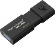 Флеш-память USB Kingston DataTraveler 100 G3 64 ГБ USB 3.0