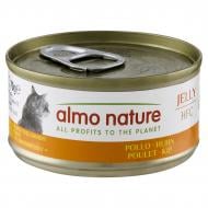 Консерва для дорослих котів Almo Nature HFC Jelly з куркою 70 г
