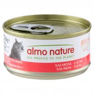Консерва для взрослых котов Almo Nature HFC Jelly с лососем 70 г