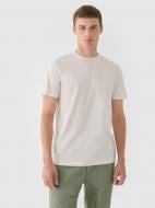 Футболка 4F TSHIRT M1656 4FWAW24TTSHM1656-11S р.2XL бежевый