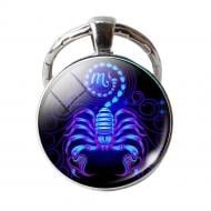 Брелок для ключів знаки зодіаку Скорпіон Брелок для ключів знаки зодіаку Скорпіон