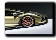 Картина Lamborghini Sian 127x84 см Hotel Arizona HD 1-17372343800-SPOR-33x50-GOLD