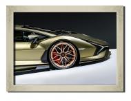 Картина Lamborghini Sian 41x31 см Hotel Arizona HD 1 SILVER FR-17372343800-SPOR-12x