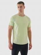 Футболка 4F TSHIRT FNK M1039 4FWAW24TFTSM1039-42S р.2XL зеленый
