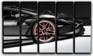 Картина модульна Lamborghini Sian 127x77 см Hotel Arizona HD 15-17373743800-LAMB-30x50-BLACK