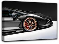 Картина Lamborghini Sian 77x51 см Hotel Arizona HD 1-17373743800-LAMB-20x30-BLACK