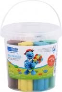 Набір пластиліну Becks Plastilin 1000 г 8 кольорів в відерці B100524