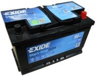 Аккумулятор автомобильный EXIDE AGM 6СТ-80 80Ah 800A 12V «+» справа (EK800)