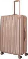 Чемодан Titan 100 л мягкий розовый BARBARA GLINT / Rose Metallic на 4 колесах L (51x77x29см) Ti845404-15
