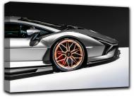 Картина Lamborghini Sian 127x84 см Hotel Arizona HD 1-1741043800-LAMB-33x50-SILVE