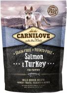 Корм Carnilove сухой для щенков всех пород Salmon&Turkey Puppy 1,5 кг (лосось и индейка) 1,5 кг