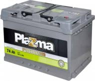 Аккумулятор автомобильный PLAZMA Premium 74Ah 760A 12V «+» справа (574 64 04)