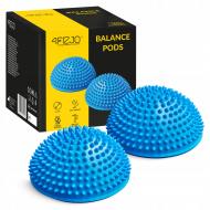 Масажна балансувальна півсфера 4fizjo Balance Pad 16 см 2 шт. Blue (P-5907739310491)