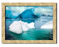 Картина Айсберг 41x31 см Hotel Arizona HD P-1 GOLDEN FR-ICEBERG-12x16-BLUE