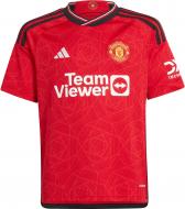 Футболка Adidas MUFC H JSY Y IP1736 р.128 красный