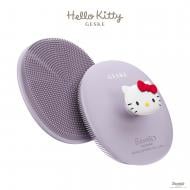 Косметична щіточка для обличчя GESKE Facial Brush З в 1 by Hello Kitty фіолетовий з тримачем