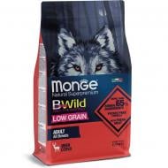 Корм сухий Monge Bwild Low Grain, оленина 2,5 кг