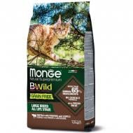 Корм сухой беззерновой Monge Bwild Grain Free, буйвол 1,5 кг