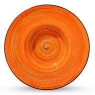 Тарелка глубокая Spiral Orange 22,5 см 1100 мл WL-669323/A Wilmax