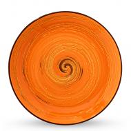 Тарелка глубокая Wilmax Spiral Orange 20,5 см WL-669312/A