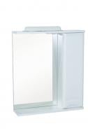 Зеркало ХАСТ Bresta 70 + шкаф белый (правый)
