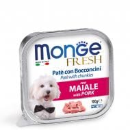 Корм влажный Monge FRESH, свинина 100 г