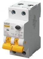 Дифференциальный автомат UEC SB-R9NE 2P C 10A 10мА AC 6кА RCBO60-2-010-C-010-AC