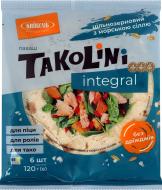Лаваш Київхліб цельнозерновой с морской солью Integral Takolini 120 г