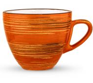 Чашка для капучино Spiral Orange 190 мл WL-669335/A Wilmax