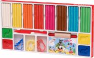 Набір для ліплення Becks Plastilin 8 кольорів з аксесуарами B100339 Набір для ліплення Becks Plastilin 8 кольорів з аксесуарами B100339