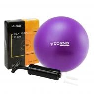 М'яч для фітнесу Cornix MiniGYMball 22 см Purple d22 см XR-0225