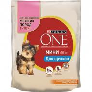 Корм для малих порід Purina One для цуценят малих порід Mini Junior курка і рис 800г 800 г