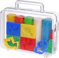 Набор для лепки Becks Plastilin 500 г 5 цветов с аксессуарами кейс B100352
