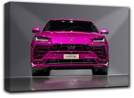 Картина Lamborghini Urus 41x28 см Hotel Arizona HD C-1-LAMBORGHINI-11x16-PINK