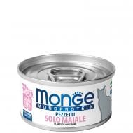 Корм сухой монопротеиновый Monge MONOPROTEIN, мясные хлопья, свинина 80 г