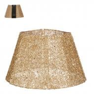 Декорация новогодняя Edelman Скатерть под ёлку, складная, золотая, полиэстер, 30×50 см 1179867