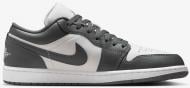 Кросівки чоловічі Jordan AIR 1 LOW 553558-044 р.42 чорні із білим Кросівки чоловічі Jordan AIR 1 LOW 553558-044 р.42 чорні із білим