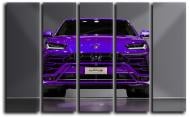 Картина модульная Lamborghini Urus 140x89 см Hotel Arizona HD C-5-LAMBORGHINI-35x55-MULTI