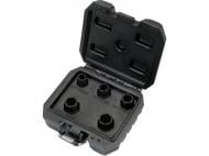 Головка для видалення зломаних гвинтів М10, 11, 13, 14, 16 мм YATO 5 шт. YT-06038 Головка для видалення зломаних гвинтів М10, 11, 13, 14, 16 мм YATO 5 шт. YT-06038