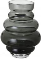 Ваза стеклянная Wrzesniak Glassworks Ripple 24 см черная 17-11364 Ваза стеклянная Wrzesniak Glassworks Ripple 24 см черная 17-11364