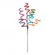 Декорация новогодняя Edelman «Завиток», красный, полиэстер