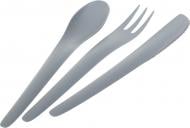 Набор столовых приборов Practic Вailango (вилка, ложка, нож) серый