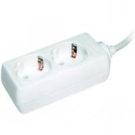 Удлинитель UEC с заземлением 2 гн. белый 5 м WYP10-16-02-05-G-N-U