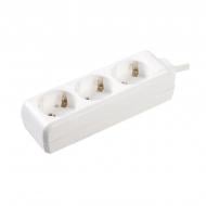 Удлинитель UEC с заземлением 3 гн. белый 1,5 м WYP10-16-03-01-G-17-U