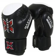 Боксерські рукавиці MaxxPro AVG-616 Black vynil-08 р. 8 8 ozoz Black vynil-08 чорний
