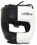 Шлем боксерский MaxxPro р. XL AHG-700 Black/white vynil XL черныйбелый