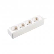 Удлинитель UEC с заземлением 4 гн. белый 5 м WYP10-16-04-05-G-N-U
