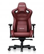 Крісло Anda Seat Kaiser 2 Black/Maroon Size XL (AD12XL-02-AB-PV/C-A05) червоний