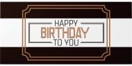 Конверт для денег Happy Birthday to you черный Конверт для денег Happy Birthday to you черный